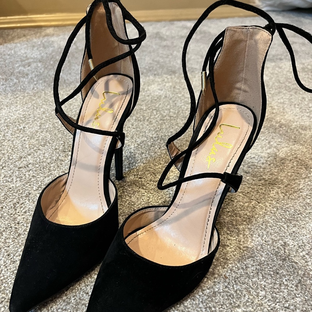Lulus Black Heels